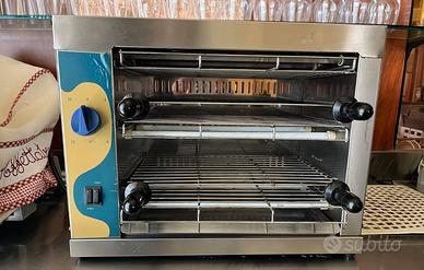 Tostapane due livelli e tre resistenze al quarzo