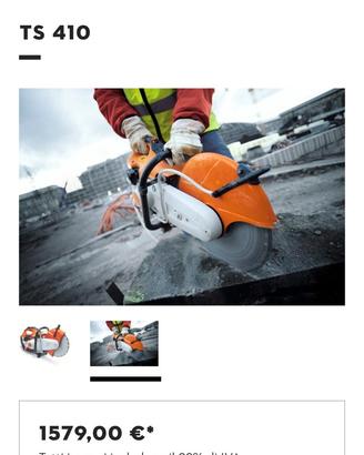 mototroncatrice Stihl motore a scoppio da 3,2 kW