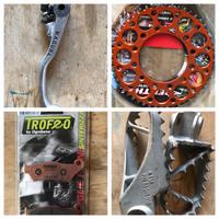 Leva frizione, corona , pastiglie , KTM 125 SX