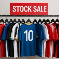 stock  maglie calcio
