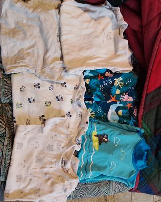 vestiti per bimbo/a e copri cintura ovetto 