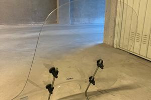 Bauletto vespa et4 + parabrezza