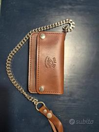 Borsello portadocumenti e soldi 