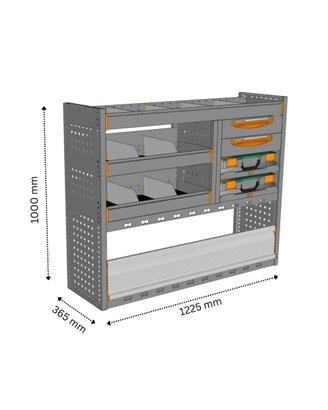 Scaffalatura furgone