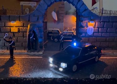 1/43 Fiat Croma autocivetta con luci