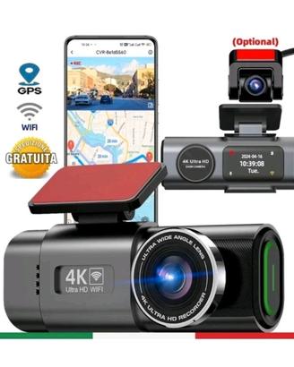 Dash cam 4k full HD 