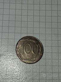 Moneta rara 100 lire 1998