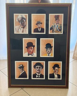Quadro Totò Andrea Petrone - Toutcourtotò 2000