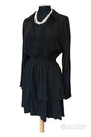 Mini abito donna tg. XL EUR "Zara" scollo a V