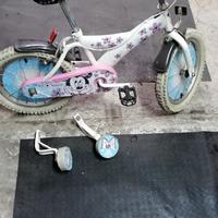 bici Minnie bambina con ruota da 16