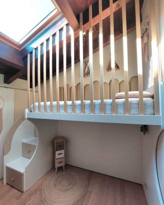 Letto soppalcato Ricci casa