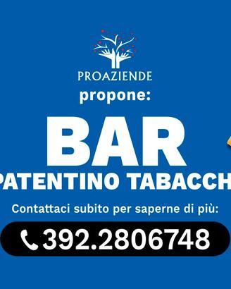 Bar patentino tabacchi lotto sisal Rif.MO070
