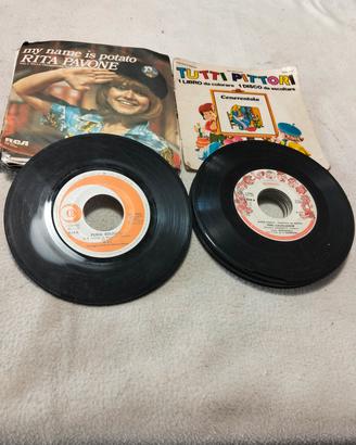 lotto 40 e più dischi 45 giri anni 60/80