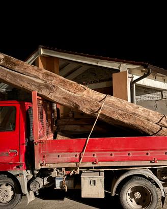 Travi legno rovere di varie misure