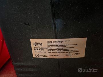 ARGO stufa bruciatutto mignon, grey