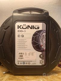Catene Neve KÖNIG CD-9 090 - 9mm - MAI USATE