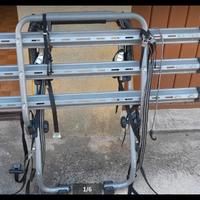 portabici in acciaio GS tre bici