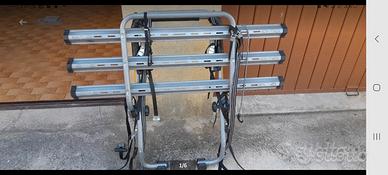 portabici in acciaio GS tre bici