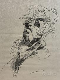 Bruno d'Arcevia (1946), China su carta, 1991