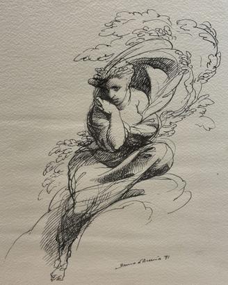 Bruno d'Arcevia (1946), China su carta, 1991