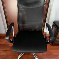 Sedia con rotelle da ufficio