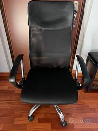 Sedia con rotelle da ufficio