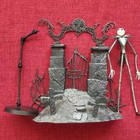 Action Figure Jack Skellington con Diorama - Night