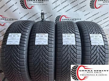 4 PNEUMATICI 225/60 R18 PIRELLI INVERNALI 75%