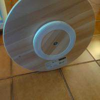 vassoio girevole in legno nuovo