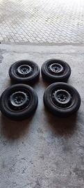4 Cerchi in acciaio R13 per Fiat 600 / Seicento