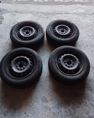 4 Cerchi in acciaio R13 per Fiat 600 / Seicento