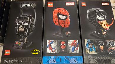 CASCHI LEGO BATMAN SPIDERMAN VENOM