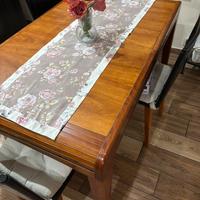 Tavolo 6 posti allungabile 100% legno