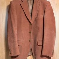 Giacca di velluto beige