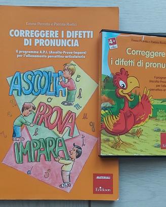 Correggere difetti pronuncia Libro + Cd Erickson