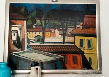 Achille Sdruscia olio su tela quadro