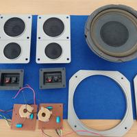 Set Altoparlanti e crossover per casse acustiche