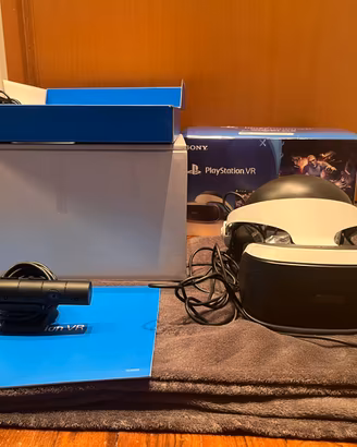 PlayStation VR PS4 completo + camera + scatola