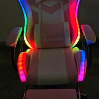 sedia luci e massaggi 