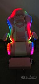 sedia luci e massaggi 
