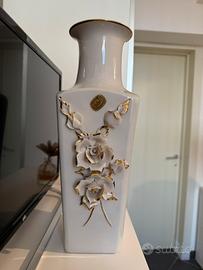 Vaso Fabar porcellana capodimonte