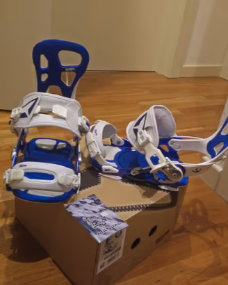 SP Brotherhood Tg. L attacchi Snowboard 