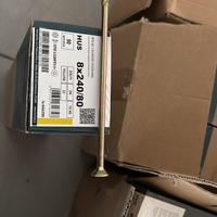 Viti mordenti per costruzioni in legno 8x240 mm