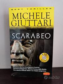 Libro giallo "Scarabeo" di Michele Giuttari