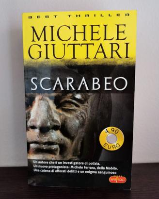 Libro giallo "Scarabeo" di Michele Giuttari