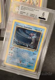 Carta Pokemon Gradata Shining Gyrados