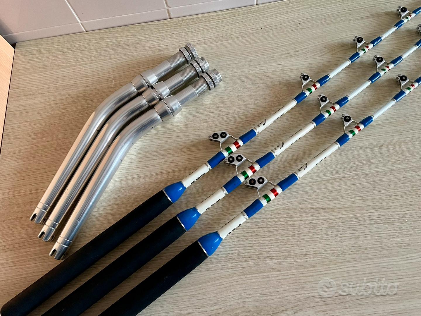 Supporto Per Canna Da Pesca Baoblaze Con Morsetto – Regolabile 360°, Antiscivolo, Per Barca, Banchina E Ringhiera