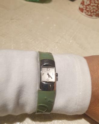 orologio dior con cinturino gomma warer resistent