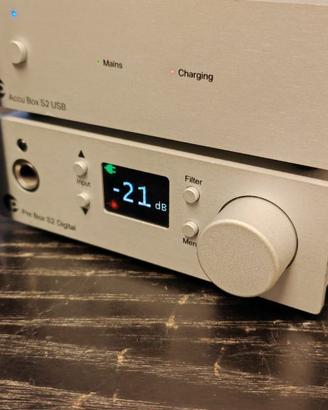 Pro-Ject Pre Box S2 Digital con alimentatore