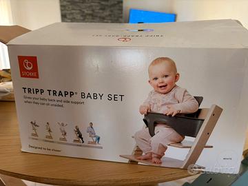 Stokke tripp trapp set seduta Bianco